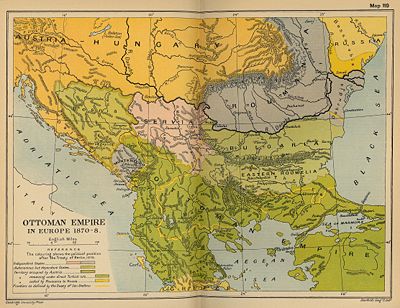 Територия на България установена от Берлинския конгрес